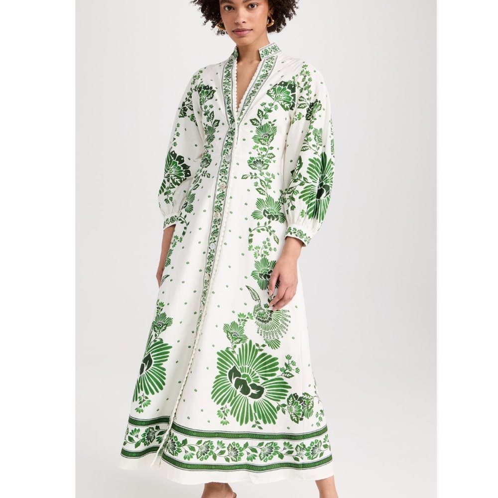 FARM Rio Forest Soul Off-White dress
